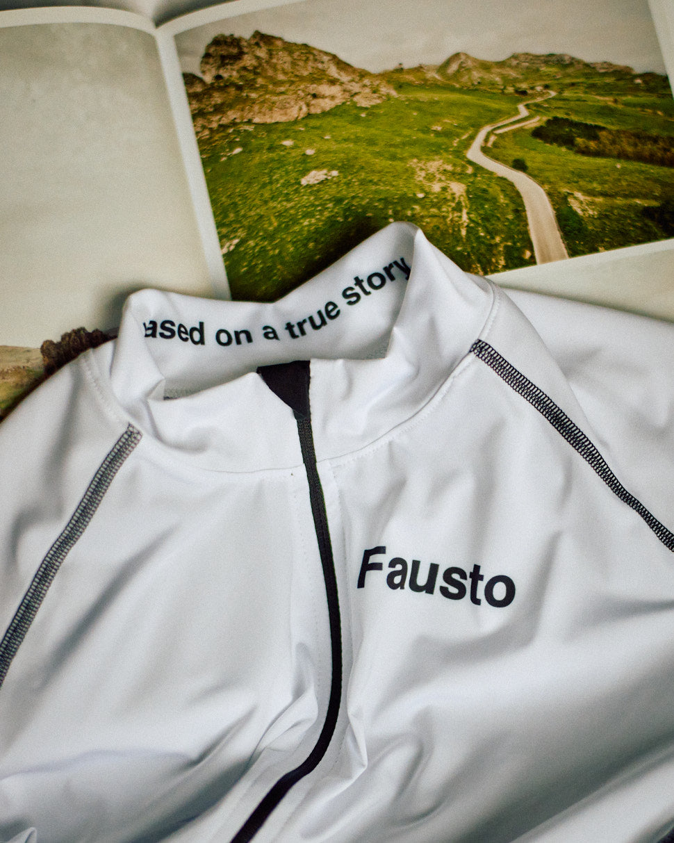 Debut - Men's Short Sleeve Cycling Shirt - White