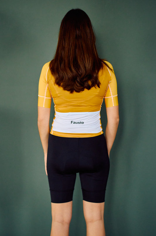 Shades - Women's Short Sleeve Cycling Shirt - Yellow
