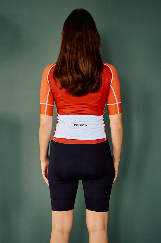 Shades - Women's Short Sleeve Cycling Shirt - Red
