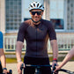 Debut - Men's Short Sleeve Cycling Shirt - Brown