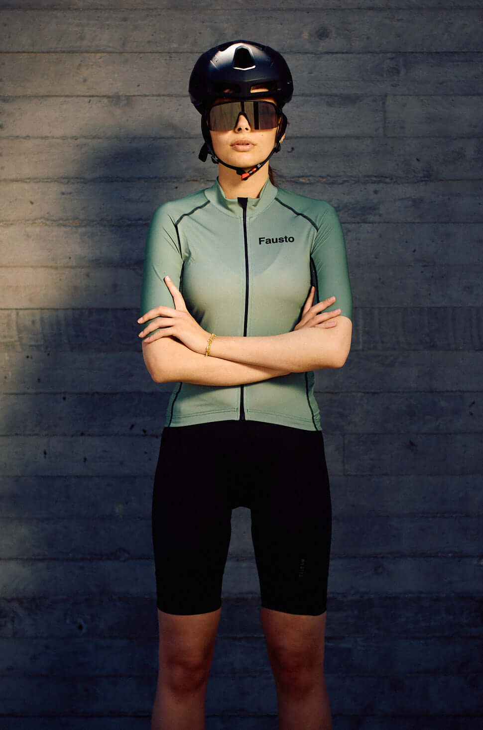 Debut - Cycling Jersey - Green - Women