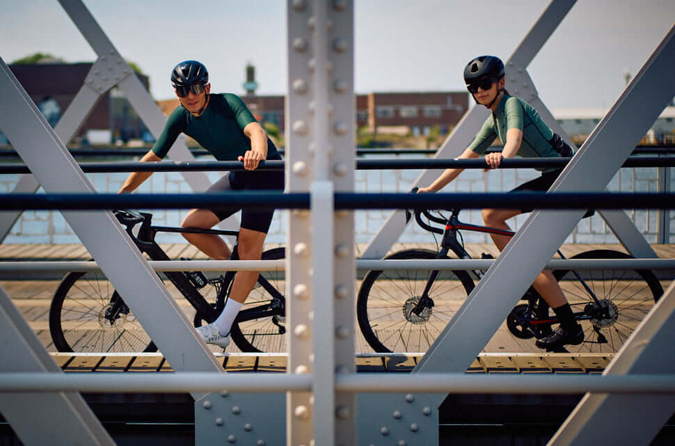 Debut - Men's Short Sleeve Cycling Shirt - Green